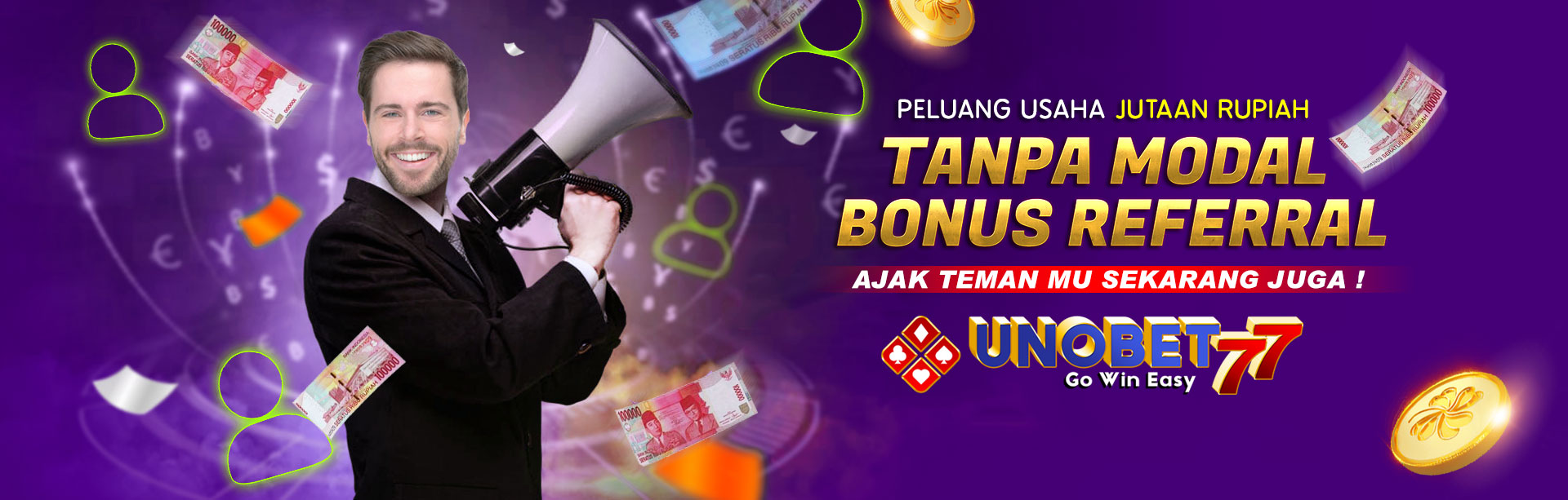 Bonus Member Refferal Situs Judi Online Indonesia UNOBET77