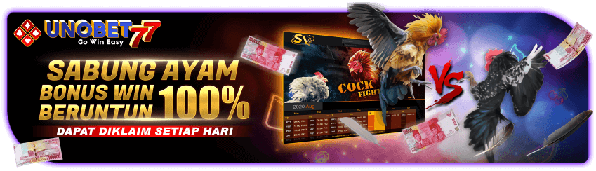 BONUS 100% WIN SABUNG AYAM